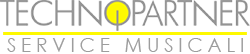 Technopartner rent division – Service musicali Logo
